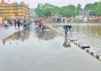 फिर से बारिश का दौर…शिप्रा का जलस्तर बढ़ने से छोटे पुल के ऊपर आया पानी