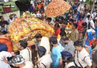 मदिरापान करने वाले बाबा कालभैरव ने किया भ्रमण