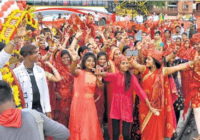 मां हरसिद्धि को चुनरी चढ़ाकर पीओके को भारत का अभिन्न हिस्सा बनाने की प्रार्थना मां हरसिद्धि को चुनरी चढ़ाकर पीओके को भारत का अभिन्न हिस्सा बनाने की प्रार्थना