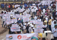 गांधी जयंती:प्लॉग रन में दौड़े शहरवासी