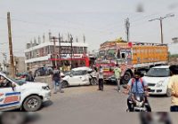 दर्दनाक हादसा:मक्सी रोड के ब्लैक स्पॉट पर कार को ट्रक ने टक्कर मारी दर्दनाक हादसा:मक्सी रोड के ब्लैक स्पॉट पर कार को ट्रक ने टक्कर मारी