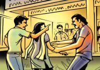 पति के साथ जा रही महिला से की छेड़छाड़, बल्ले से पीटा