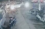 फिल्मी स्टाइल में युवक के अपहरण की कोशिश, VIDEO:दो तालाब के पास कार के आगे एक्टिवा लगाकर अपनी कार में ले गए बदमाश