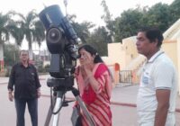 उज्जैन वेधशाला में खगोलीय शिविर: बच्चों ने टेलिस्कोप से देखा चंद्रमा और ग्रहों का अद्भुत नजारा; 3 से 7 फरवरी तक चलेगा शिविर!