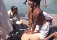 शिप्रा नदी में वृद्ध ने लगाई, SDRF जवानों ने बचाई जान; घाट पर ही दी गई CPR