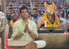 महाकाल की नगरी में लीन हुए रविकिशन, सुबह चार बजे की भस्म आरती में हुए शामिल; नंदी हाल में बैठकर की आराधना!