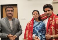 रवि दुबे और सरगुन मेहता ने महाकालेश्वर मंदिर में किए अलसुबह दर्शन, भस्म आरती में हुए शामिल