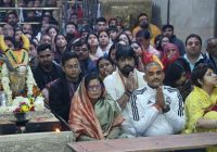 महाकाल की भस्म आरती में शामिल हुए अभिनेता मेका श्रीकांत, नंदी हॉल में बैठकर किया जाप