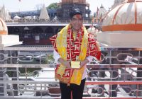 महाकाल मंदिर पहुंचे सुनंदा शर्मा और मनीष मल्होत्रा: नंदी हॉल से किए दर्शन, लिया आशीर्वाद