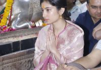 एक्ट्रेस सारा अर्जुन ने महाकाल में की भस्म आरती: सुबह 4 बजे पहुंचीं, 2 घंटे तक रहीं शामिल