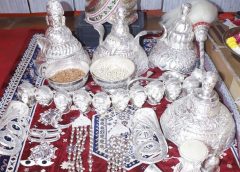 महाकाल को 70 लाख के चांदी के आभूषण दान: गुजरात के श्रद्धालु ने 29 किलो रजत श्रृंगार अर्पित किया; दान में पगड़ी, मुकुट, मुण्डमाला समेत कई रजत सामग्री शामिल