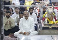 महाकाल मंदिर में गुरुवार को दो राज्यों के मंत्री पहुंचे: भस्म आरती में गोवा के कैबिनेट मंत्री, दद्योदक आरती में दिल्ली के गृह मंत्री ने किए दर्शन