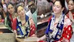 बाबा महाकाल की शरण में पहुंचीं अभिनेत्री तमन्ना भाटिया, भस्म आरती में हुईं शामिल